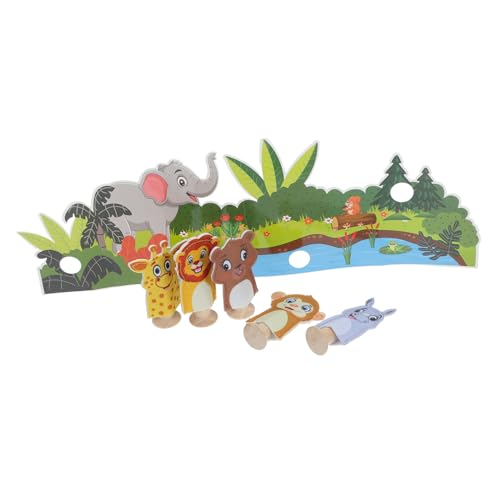 Lurrose 1 Satz Fingerpuppen Filz Tierpuppen für Interaktives mit Waldhintergrund Fördert Kreativität und Koordination für Eltern Junge Mädchen Spiele und Geschichtenerzählen Lurrose 1 Satz Fingerpuppen Filz Tierpuppen für Interaktives mit Waldhintergrund Fördert Kreativität und Koordination für Eltern Junge Mädchen Spiele und Geschichtenerzählen von Lurrose