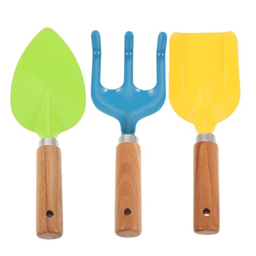 Lurrose 1 Satz Garten Set Teiliges Sandspielzeug Set Rechen für Outdoor Aktivitäten für Strand Sandkasten und Garten Fördert Kreativität und Geschicklichkeit von Lurrose