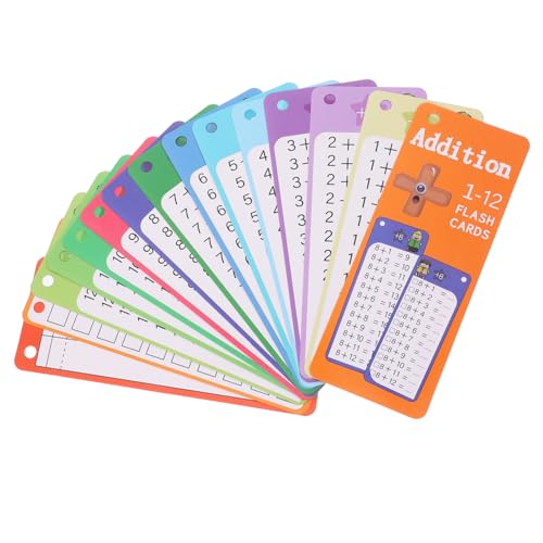 Lurrose 1 Satz Interaktive Mathematik Lernkarten für Wiederverwendbare Addition Flashkarten Trocken Abwischbar Pädagogisches für Vorschule Mathe Lernen für Zuhause und Schule Lurrose 1 Satz Interaktive Mathematik Lernkarten für Wiederverwendbare Addition Flashkarten Trocken Abwischbar Pädagogisches für Vorschule Mathe Lernen für Zuhause und Schule von Lurrose