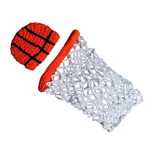 Lurrose 1 Satz Kostüm für Neugeborene Basketball Design Gestricktes Outfit mit Hut für Fotoshootings Süßes für Partys Cosplay Lurrose 1 Satz Kostüm für Neugeborene Basketball Design Gestricktes Outfit mit Hut für Fotoshootings Süßes für Partys Cosplay von Lurrose