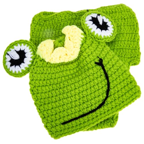 Lurrose 1 Satz Neugeborenen Fotokostüm Handgefertigtes Wollstrick Outfit für Fotorequisite für Unvergessliche Erinnerungen für Babyfotos Besondere Anlässe Lurrose 1 Satz Neugeborenen Fotokostüm Handgefertigtes Wollstrick Outfit für Fotorequisite für Unvergessliche Erinnerungen für Babyfotos Besondere Anlässe von Lurrose
