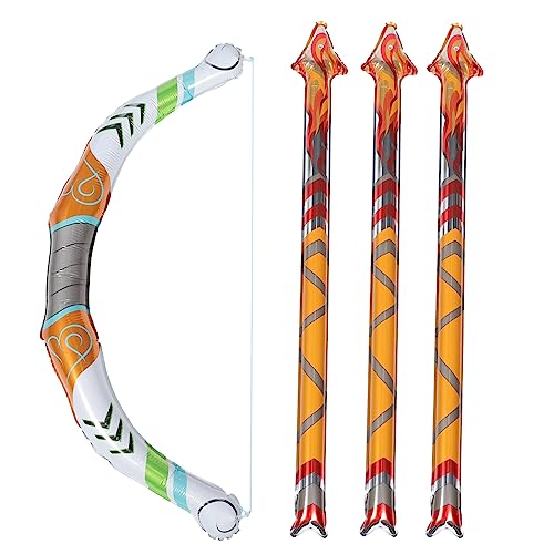 Lurrose 1 Satz - und Bogenballon aus Aluminiumfolie Kleinkindspielzeug Blase Bogen-Kit Bausatz warnweste personalisiert für Party-Spielset-Versorgung Spielpfeil-Set von Lurrose