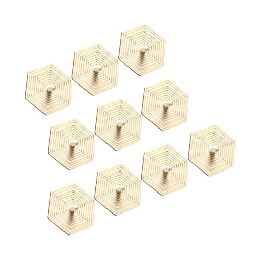 Lurrose 10 Stück Kreiselspielzeug aus Holz Kinderkreisel Kinderspielzeug Spinnen aus Holz unfertiges Oberteil malen Oberteile für Bambus Lurrose 10 Stück Kreiselspielzeug aus Holz Kinderkreisel Kinderspielzeug Spinnen aus Holz unfertiges Oberteil malen Oberteile für Bambus von Lurrose