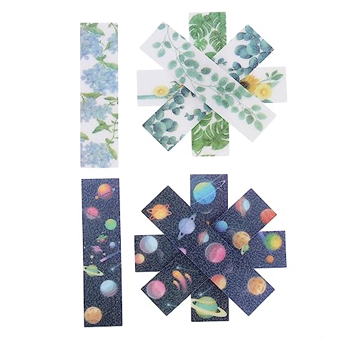 Lurrose 10 Stücke Relief Set Sensorischen Aufkleber Papier Für Jungen Und Mädchen Erwachsene Decor Aufkleber von Lurrose