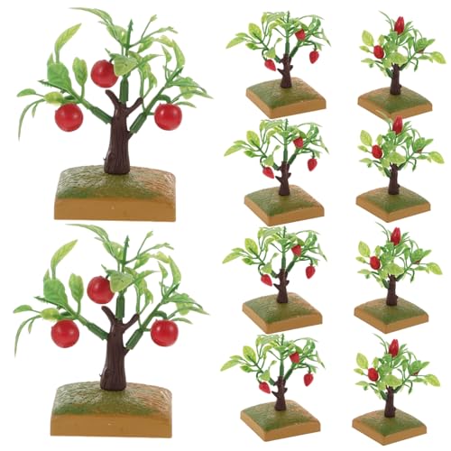 Lurrose 10 Stück Teiliges Miniatur Modellbaum Modell Leichte Detailreiche Dekobäume für Modelleisenbahn und Sandtisch Realistische Mini Bäume für DIY Miniatur Szenerien Lurrose 10 Stück Teiliges Miniatur Modellbaum Modell Leichte Detailreiche Dekobäume für Modelleisenbahn und Sandtisch Realistische Mini Bäume für DIY Miniatur Szenerien von Lurrose