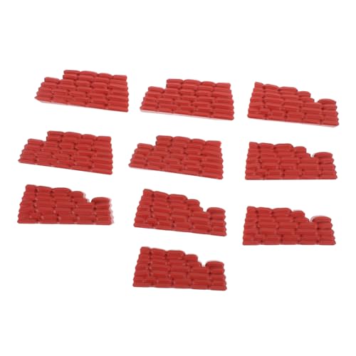Lurrose 10 Stücke Sandsack Bunker Soldat Modell Figur Bekämpfung Szene Zubehör Grün Kunststoff Lurrose 10 Stücke Sandsack Bunker Soldat Modell Figur Bekämpfung Szene Zubehör Grün Kunststoff von Lurrose