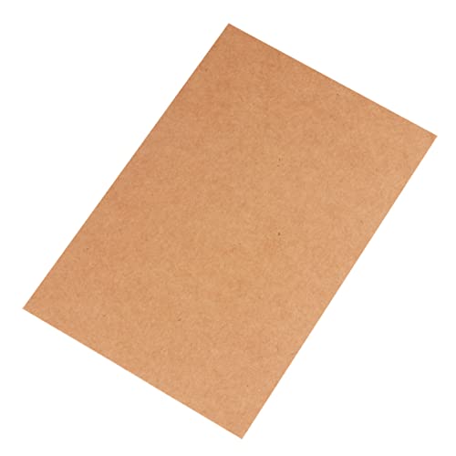 Lurrose 100 Stücke Kraft Grußkarten Leere Postkarten Memo Karten Nachricht Karte Crafting Karte von Lurrose