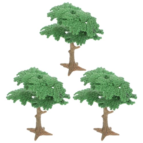 Lurrose 12 STK Puppenhausbäume Dekoration Modellbau Bäume Modellbahn Landschaft Bäume Modelllandschaft Feengarten Bäume Landschaftsbaummodelle Diorama-Baum Künstlicher Baum Sandkasten von Lurrose