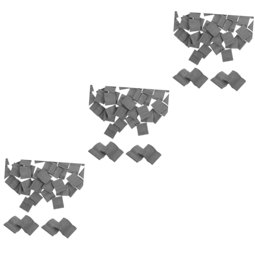 Lurrose 150 STK Mini-Steine Dachziegel lehrreich Maurer Micro Bricks Modellbau dachschindeln Modelle Mikro-Landschaftsdekor Mini-Hausdekoration Miniatur Ton Zement Statue schmücken von Lurrose