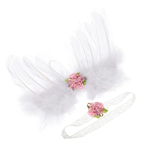 Lurrose 1Satz Kostümset für Weißes Engel Flügel Haarband für Fotoshootings Verkleidungspartys Besondere Anlässe Hochwertige Verarbeitung Leichtes Design Lurrose 1Satz Kostümset für Weißes Engel Flügel Haarband für Fotoshootings Verkleidungspartys Besondere Anlässe Hochwertige Verarbeitung Leichtes Design von Lurrose