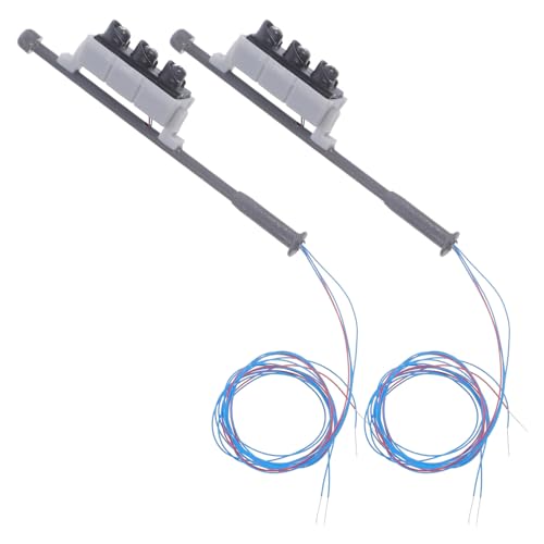 Lurrose Realistisches Mini-zugsignal-Set 2 Stück Abs-metallmodelle Für Die Schreibtischdekoration Mini-landschaftssimulation Pflanzendekor Lurrose Realistisches Mini-zugsignal-Set 2 Stück Abs-metallmodelle Für Die Schreibtischdekoration Mini-landschaftssimulation Pflanzendekor von Lurrose