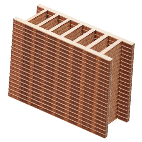 Lurrose 20 Stück Simulation Leiter Ornamente Poster Knospen Heimdekoration Verstellbar Grill Miniatur Mülleimer Vintage Aufblasbares Ding Schlanke Leiter Mini Leiter Weste von Lurrose