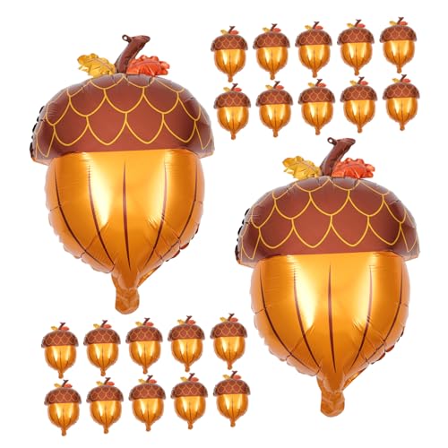 Lurrose 25 Stück Aluminiumfilm Zirlballon Herbst-Danksagungsballons Herbstballons aus Aluminiumfolie Partyballons Dekorationen Thanksgiving -Luftballons Riesenkieferballons Lurrose 25 Stück Aluminiumfilm Zirlballon Herbst-Danksagungsballons Herbstballons aus Aluminiumfolie Partyballons Dekorationen Thanksgiving -Luftballons Riesenkieferballons von Lurrose