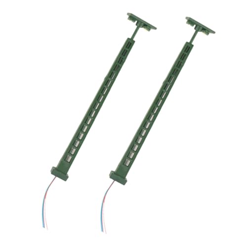 Lurrose 2St Modell Gartenleuchte kleine Ampeldekoration Bausatz Modellbäume Lampenmodell Eisenbahn Zuglampe Sandtisch-Ampel leichte Verzierung Edelstahl Plus abs Green Lurrose 2St Modell Gartenleuchte kleine Ampeldekoration Bausatz Modellbäume Lampenmodell Eisenbahn Zuglampe Sandtisch-Ampel leichte Verzierung Edelstahl Plus abs Green von Lurrose