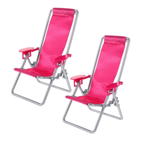Lurrose 2Stücke Miniatur Strandstuhl Dekoration Klappstuhl für Puppenhausmöbel Platzsparend und Leicht für DIY Kuchenaufsätze und Mini Lounge Dekoration Lurrose 2Stücke Miniatur Strandstuhl Dekoration Klappstuhl für Puppenhausmöbel Platzsparend und Leicht für DIY Kuchenaufsätze und Mini Lounge Dekoration von Lurrose