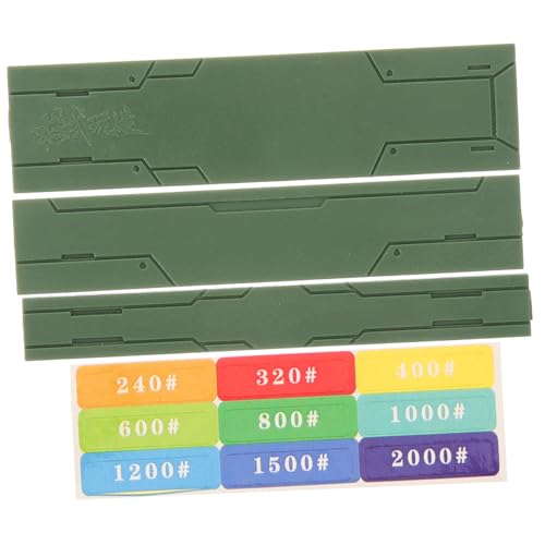 Lurrose 3 Stück Modellschleifstab Strand Schwimmbad Maschine Sandblock Schleifen Modellpolierwerkzeuge Spielzeugfiguren-Schleifwerkzeuge Polierbrett für Acryl Dark Green Lurrose 3 Stück Modellschleifstab Strand Schwimmbad Maschine Sandblock Schleifen Modellpolierwerkzeuge Spielzeugfiguren-Schleifwerkzeuge Polierbrett für Acryl Dark Green von Lurrose
