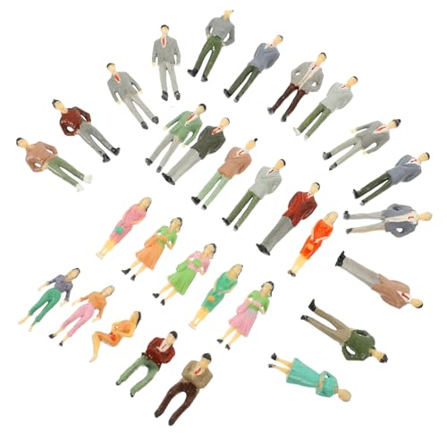 Lurrose 30 Stück Teiliges Miniaturfiguren für Architektur und Landschaftsmodelle Detailreiche Menschenfiguren Farbenfrohe für Miniaturszenen Robust und Langlebig Lurrose 30 Stück Teiliges Miniaturfiguren für Architektur und Landschaftsmodelle Detailreiche Menschenfiguren Farbenfrohe für Miniaturszenen Robust und Langlebig von Lurrose