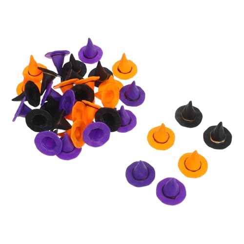 Lurrose 36 Stück Teiliges Hexenhüte aus Kunststoff Bunte DIY Halloween Dekorationen Leichte Vielseitige Hexenhut Accessoires für Bastelprojekte Puppenhäuser Themenfeiern Lurrose 36 Stück Teiliges Hexenhüte aus Kunststoff Bunte DIY Halloween Dekorationen Leichte Vielseitige Hexenhut Accessoires für Bastelprojekte Puppenhäuser Themenfeiern von Lurrose