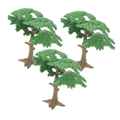 Lurrose 3st Landschaftsbaumspielzeug Flash-Modell Spielzeugbaum Luft Miniaturbäume Zum Basteln Gefälschte Mini-bäume Gefälschte Modellbäume Pflanzen Digitaler Modellbaum Baumfiguren von Lurrose