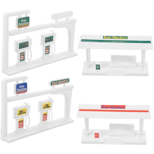 Lurrose 4 Sets DIY Parkplatz Szene Für Tankstelle Montage Tankstelle Zusammenbau Mini Lernspielzeug DIY Modellbausatz DIY Modell DIY Modell Abs Lurrose 4 Sets DIY Parkplatz Szene Für Tankstelle Montage Tankstelle Zusammenbau Mini Lernspielzeug DIY Modellbausatz DIY Modell DIY Modell Abs von Lurrose
