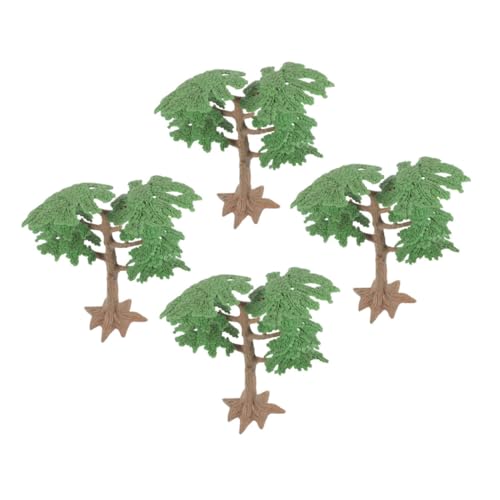 Lurrose 4 Stück Simulation Landschaftsbaum Dekoratives Modell Kleines Baummodell Miniaturmodell Baum Künstliches Modell Minimodell Baum Insektenmodell Baummodell Materialmodell von Lurrose