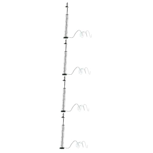 Lurrose 4 Stück modellbahn Lichter LED-Modell Straßenlaternen Sandtisch Zubehör Modellbau Material Modelleisenbahn-zubehör scheibengardinen Sandkasten schmücken Dekorative Lichter Abs von Lurrose
