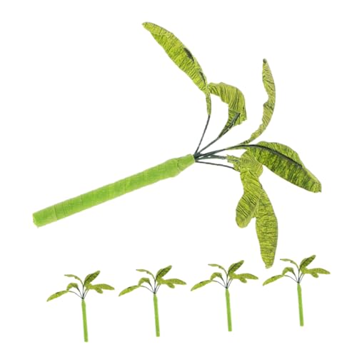 Lurrose 5 Stück Miniatur Baum für Mikrolandschaften Handgefertigte Künstliche Bananenbäume H zur Dekoration von Puppenhäusern und Sandtischen Realistische Grüne Pflanzenornamente Lurrose 5 Stück Miniatur Baum für Mikrolandschaften Handgefertigte Künstliche Bananenbäume H zur Dekoration von Puppenhäusern und Sandtischen Realistische Grüne Pflanzenornamente von Lurrose