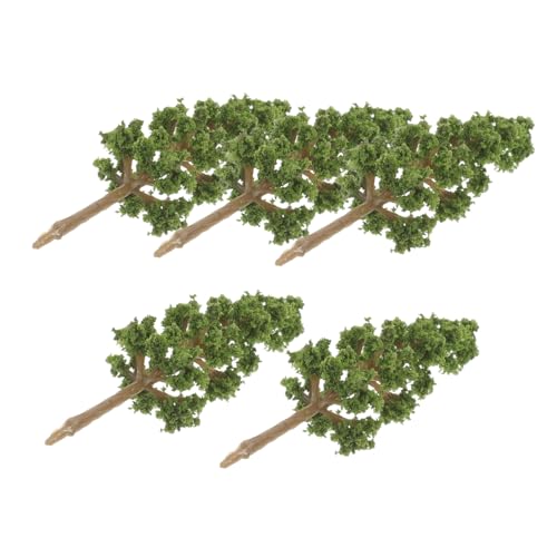 Lurrose 5 Stück Modellbaum Künstlicher Baumstumpf Mini Landschaftsbäume Künstliche Baummodelle Mini Weihnachtsbaum Spielzeugbaum Teichzubehör Outdoor Terrarium Bausand Künstliche von Lurrose