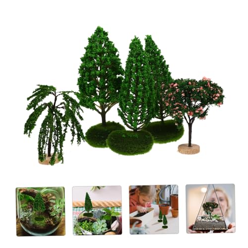 Lurrose 5 Stück Teiliges Miniatur Landschaftsbaum Tischdeko Miniaturbaum Figurine Realistisch Farbenfroh Vielseitig für Garten Modellbau und Wohnraumgestaltung Lurrose 5 Stück Teiliges Miniatur Landschaftsbaum Tischdeko Miniaturbaum Figurine Realistisch Farbenfroh Vielseitig für Garten Modellbau und Wohnraumgestaltung von Lurrose