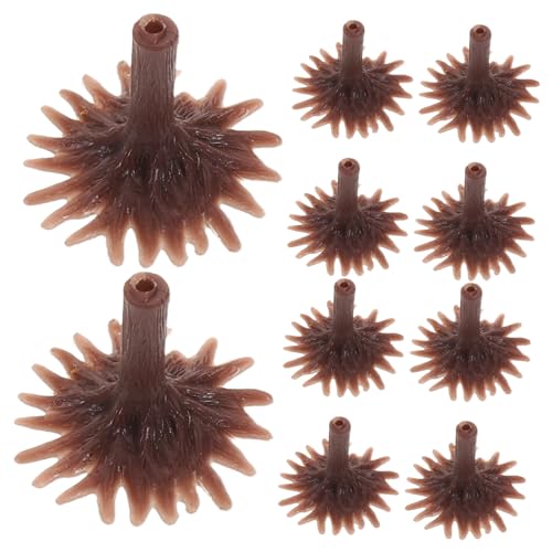 Lurrose 50 Stück Modellbaumfüße Basis Von Miniaturbäumen Baumbasishalter Baumlandschaftsmodelle Modellbäume Stehen Miniatur-baumsockel Modellbäume Für Dioramen Bastelständer Plastik Brown von Lurrose