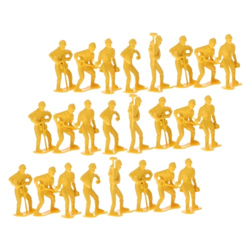 Lurrose 54Stücke Teiliges Set mit Engineering Man Modellen Realistische Figuren für Baustellen und Szenenlayouts Perfektes für Jungen Lurrose 54Stücke Teiliges Set mit Engineering Man Modellen Realistische Figuren für Baustellen und Szenenlayouts Perfektes für Jungen von Lurrose