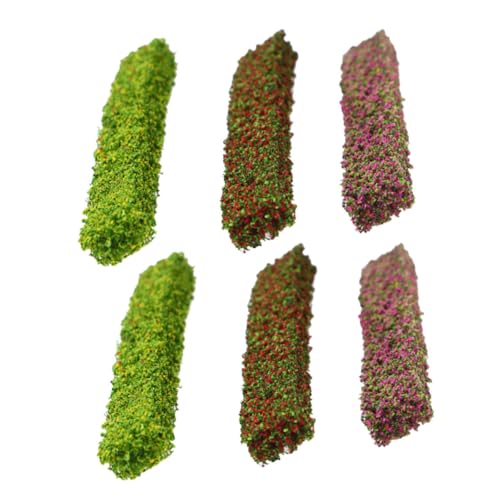 Lurrose 6 Stück Teiliges Mikroschrubs Modellbau für Diorama und Architekturmodelle Künstliche Bäume für Modelleisenbahn Puppenhaus Lurrose 6 Stück Teiliges Mikroschrubs Modellbau für Diorama und Architekturmodelle Künstliche Bäume für Modelleisenbahn Puppenhaus von Lurrose