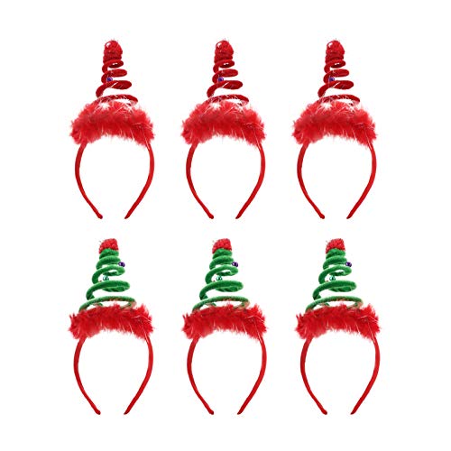Lurrose 6 Stücke Weihnachtsbaum Hut Haarreif Weihnachtsmütze mit Feder Tannenbaum Mütze Weihnachten Kopfschmuck Kopfbedeckung Xmas Deko Party Cosplay Kostüm Zubehör Lurrose 6 Stücke Weihnachtsbaum Hut Haarreif Weihnachtsmütze mit Feder Tannenbaum Mütze Weihnachten Kopfschmuck Kopfbedeckung Xmas Deko Party Cosplay Kostüm Zubehör von Lurrose