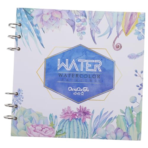 Lurrose Kunst-skizzenbuch Aquarell 300 G Dickes Papier Zum Ausmalen Und Für Künstlerisches Gestalten von Lurrose