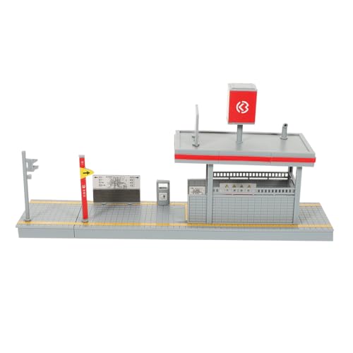 Lurrose DIY Bahn Plattform Modell Realistisches Szenen Accessoire für Deko für Garten Spielzimmer oder Wohnbereich Hochwertige Verarbeitung und Langlebiges Material Lurrose DIY Bahn Plattform Modell Realistisches Szenen Accessoire für Deko für Garten Spielzimmer oder Wohnbereich Hochwertige Verarbeitung und Langlebiges Material von Lurrose
