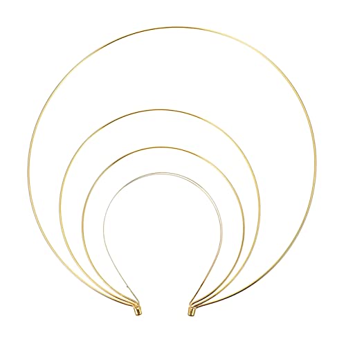Lurrose Engel Braut Gold Stirnband Göttin Krone Tiaras Boho Braut Hochzeit Kopfschmuck Kopfbedeckung Fotoshooting Kopfschmuck für Frauen von Lurrose