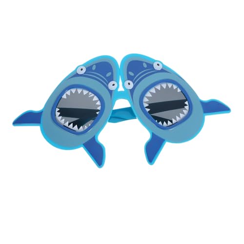 Lurrose Hai-Brille faschingsbrille karnevalsbrille party brillen Sonnenbrillen, Foto-Requisiten, Spielzeug -Kostüm-Sonnenbrille Abschlussball Dekorationen Zubehör Kleidung Kind schmücken von Lurrose
