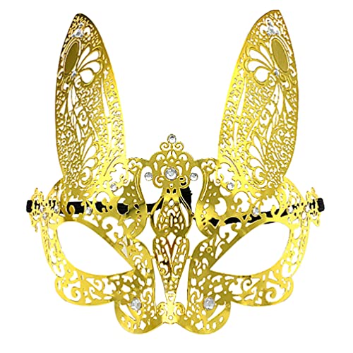 Lurrose Alloy Maske Für Karneval Und Kostümparty Halbe Gesichtsmaske Für Damen Für Cosplay Maskerade-dekorationen Und Besondere Anlässe Für Halloween Und Hochzeiten Lurrose Alloy Maske Für Karneval Und Kostümparty Halbe Gesichtsmaske Für Damen Für Cosplay Maskerade-dekorationen Und Besondere Anlässe Für Halloween Und Hochzeiten von Lurrose
