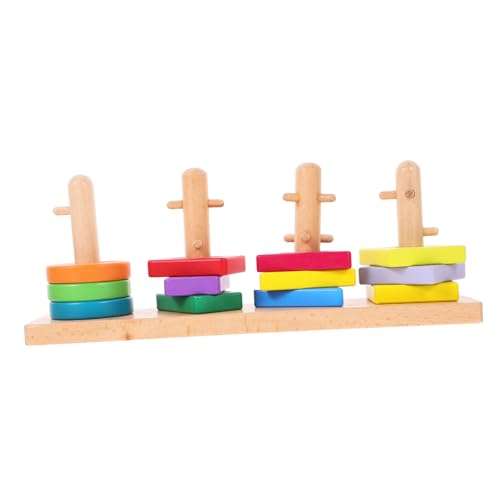 Lurrose Holzspielzeug Geometrische Formen Lernspielzeug Teiliges Set aus Buchenholz Formensortierendes Motorikspielzeug Kreativität Problemlösung und Hand Koordination Lurrose Holzspielzeug Geometrische Formen Lernspielzeug Teiliges Set aus Buchenholz Formensortierendes Motorikspielzeug Kreativität Problemlösung und Hand Koordination von Lurrose