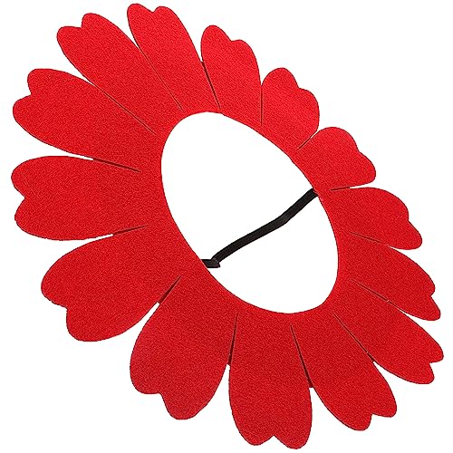 Lurrose Sonnenblumen-kostümhut Für Erwachsene Und Jungen Und Mädchen Party-kopfbedeckung Cosplay-sonnenblumenhut von Lurrose