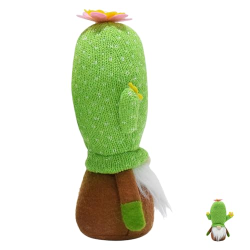 Lurrose Plüsch-Sukkulenten-Gnom: Ausgestopfte Kaktuspflanzen-GNOME, Figur, Spielzeug, Plüsch-Sommerpuppe, Dekoration für gestuftes Tablett, Tisch-Mittelstück Lurrose Plüsch-Sukkulenten-Gnom: Ausgestopfte Kaktuspflanzen-GNOME, Figur, Spielzeug, Plüsch-Sommerpuppe, Dekoration für gestuftes Tablett, Tisch-Mittelstück von Lurrose