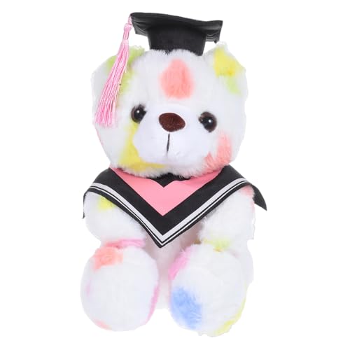 Lurrose Puppe für die Abschlusssaison Grad-Plüschtier Diplom-Bär Plüschbärendekor Abschluss Plüsch Bär Tierplüschpuppe Abschluss-Stofftier ausgestopfte Bären Plüsch PP Baumwolle Rosa Lurrose Puppe für die Abschlusssaison Grad-Plüschtier Diplom-Bär Plüschbärendekor Abschluss Plüsch Bär Tierplüschpuppe Abschluss-Stofftier ausgestopfte Bären Plüsch PP Baumwolle Rosa von Lurrose