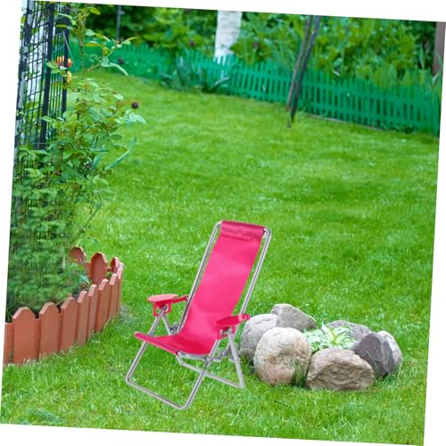 Lurrose Realistische Mini Strandstuhl Deko und Leicht Puppenhaus Möbel für Kinderzimmer und Tragbar und Farbecht Vielseitiges Tischornament für Wohn und Arbeitsbereich Lurrose Realistische Mini Strandstuhl Deko und Leicht Puppenhaus Möbel für Kinderzimmer und Tragbar und Farbecht Vielseitiges Tischornament für Wohn und Arbeitsbereich von Lurrose
