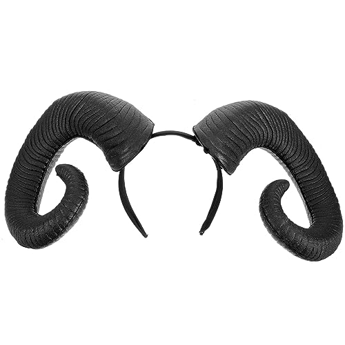 Lurrose Schafshorn Stirnband Antilopenhorn- Stirnband Halloween Teufel Horn Stirnband Halloween Kostüm Zubehör Teufel Haarband Cosplay Partei Liefert Schwarz Stirnband Kuhhorn Hirschgeweih Kostüm Lurrose Schafshorn Stirnband Antilopenhorn- Stirnband Halloween Teufel Horn Stirnband Halloween Kostüm Zubehör Teufel Haarband Cosplay Partei Liefert Schwarz Stirnband Kuhhorn Hirschgeweih Kostüm von Lurrose