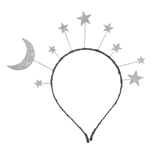 Lurrose Stern Mond Hairband Headdress Stirnbänder Kopfschmuck Haarband Haarreifen Headband Hair Deko Zubehör Krone Haarreif Neujahr Weihnachtsfeier Valentinstag Kostüme Partydeko für Frauen Mädchen Lurrose Stern Mond Hairband Headdress Stirnbänder Kopfschmuck Haarband Haarreifen Headband Hair Deko Zubehör Krone Haarreif Neujahr Weihnachtsfeier Valentinstag Kostüme Partydeko für Frauen Mädchen von Lurrose