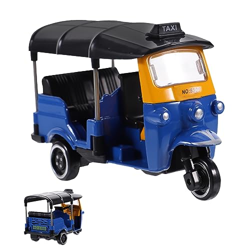 Lurrose Vintage Dreirad Modell Legierung Retro Tricycle Ornament für Schlafzimmer und Bürodekoration Detailgetreue Nachbildung für Sammler und von Vintage Lurrose Vintage Dreirad Modell Legierung Retro Tricycle Ornament für Schlafzimmer und Bürodekoration Detailgetreue Nachbildung für Sammler und von Vintage von Lurrose