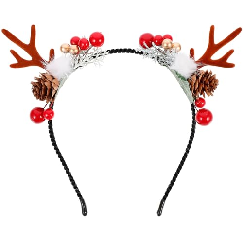Lurrose Weihnachten Geweih Haarreifen Rentier Haarband Cosplay Haarschmuck Rentiergeweih Kopfschmuck Elchgeweih Deko für Erwachsene Kinder Foto Requisiten Reh Kostüm Zubeh?r 16. 5X3CM Lurrose Weihnachten Geweih Haarreifen Rentier Haarband Cosplay Haarschmuck Rentiergeweih Kopfschmuck Elchgeweih Deko für Erwachsene Kinder Foto Requisiten Reh Kostüm Zubeh?r 16. 5X3CM von Lurrose