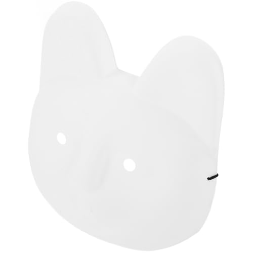 Lurrose tierische Maske Maskerade Pore Kunstfell Halloween Maske katzenmaske Selber Machen Maske Unfertige Maske Bastelbedarf Maske Leere DIY-Masken Partymasken Party Leere Masken PVC Weiß Lurrose tierische Maske Maskerade Pore Kunstfell Halloween Maske katzenmaske Selber Machen Maske Unfertige Maske Bastelbedarf Maske Leere DIY-Masken Partymasken Party Leere Masken PVC Weiß von Lurrose