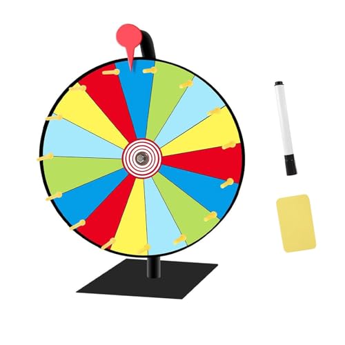 Lusacy Glücksrad, Glücksrad zum Drehen, Gluecksrad Gluecksrad, Glücksrad zum Selbstgestalten mit Markierstift, 15 Slots, für Lotteriespiele, Wortspiele, Karneval Party Lusacy Glücksrad, Glücksrad zum Drehen, Gluecksrad Gluecksrad, Glücksrad zum Selbstgestalten mit Markierstift, 15 Slots, für Lotteriespiele, Wortspiele, Karneval Party von Lusacy