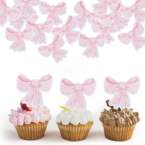 32 Stück Rosa Schleife Cupcake Topper Schleifen Kuchen Deko Geburtstag Schleifen Tortendeko Bögen Muffin Deko für Mädchen Babyparty Valentinstag Hochzeitstorte 32 Stück Rosa Schleife Cupcake Topper Schleifen Kuchen Deko Geburtstag Schleifen Tortendeko Bögen Muffin Deko für Mädchen Babyparty Valentinstag Hochzeitstorte von Lusofie
